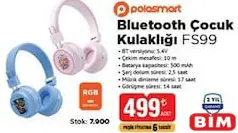 POLOSMART BLUETOOTH ÇOCUK KULAKLIĞI indirimli fiyat POLOSMART BLUETOOTH ÇOCUK KULAKLIĞI fiyat ve kampanya bilgisi